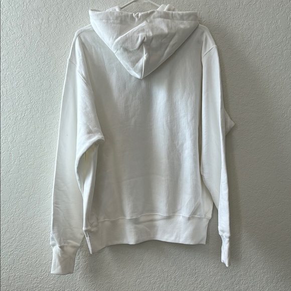 Champion White Sweater with Ribbed Cuffs and Relaxed Fit - Picture 9 of 9